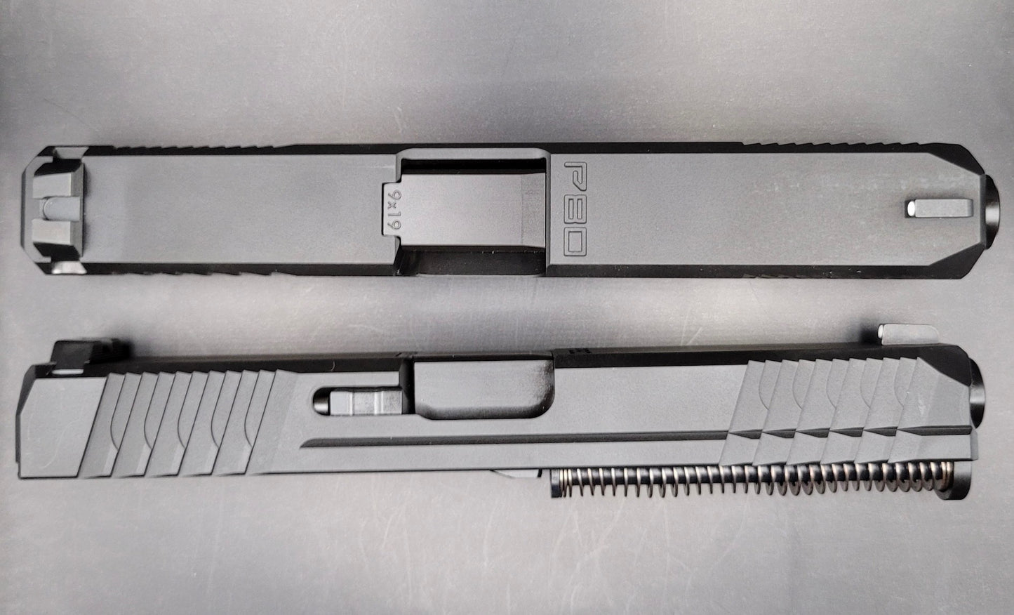 Polymer80 Slide Assembly for Gen3 G19 - Black Nitride