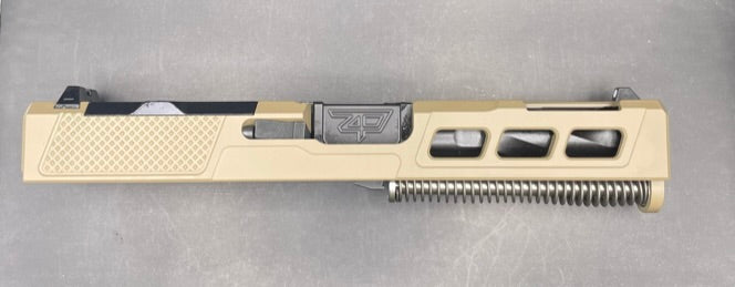 Zaffiri Precision ZPS.P for Gen3 G19 assembled slide - FDE